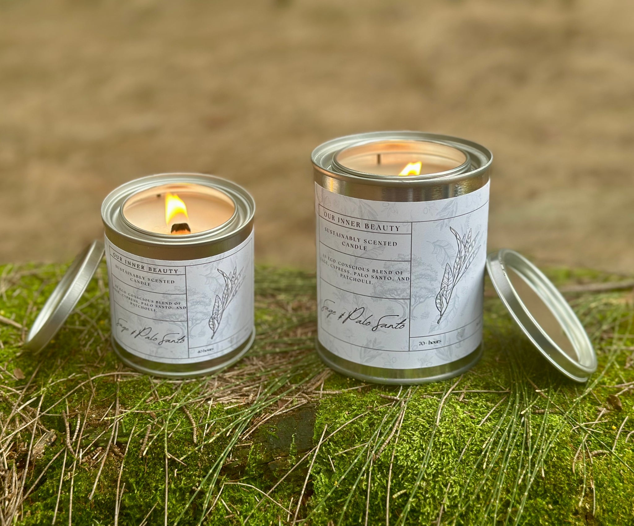 Sage & Palo Santo Eco-Candle